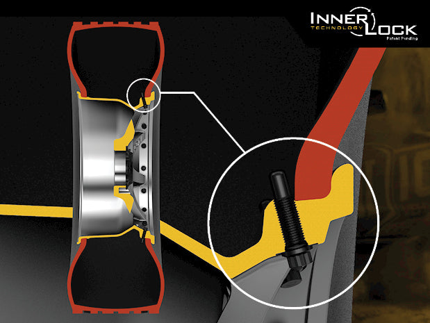 ICON Alloys Cajon, Satin Bronze w/ Gloss Black Lip, 20 x 9 / 5 x 150, 16mm Offset, 5.625" BS