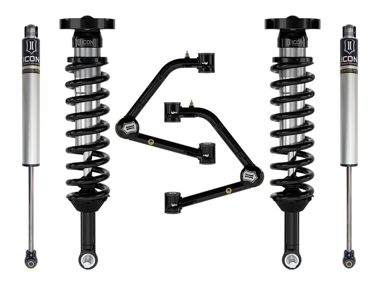 ICON 2023-2026 Chevrolet Colorado WT, LT, & Z71, 1.75-2.5" Lift, Stage 2 Suspension System, Tubular