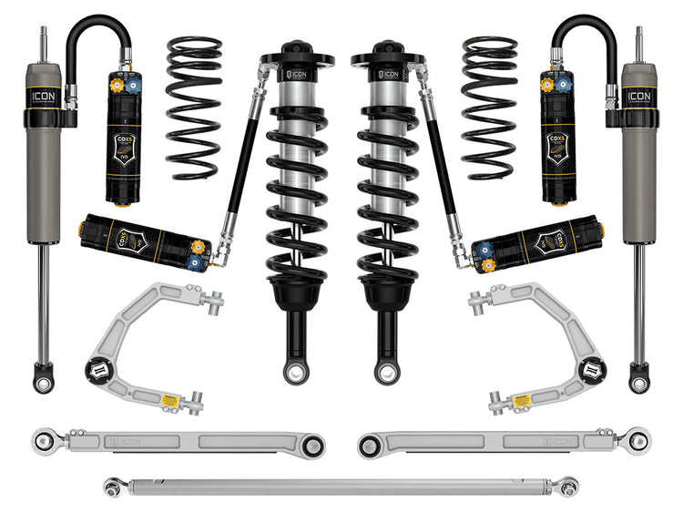 ICON 2025-2026 Toyota 4Runner 2WD, 1.25-3" Lift, Stage 9 Suspension System, Billet