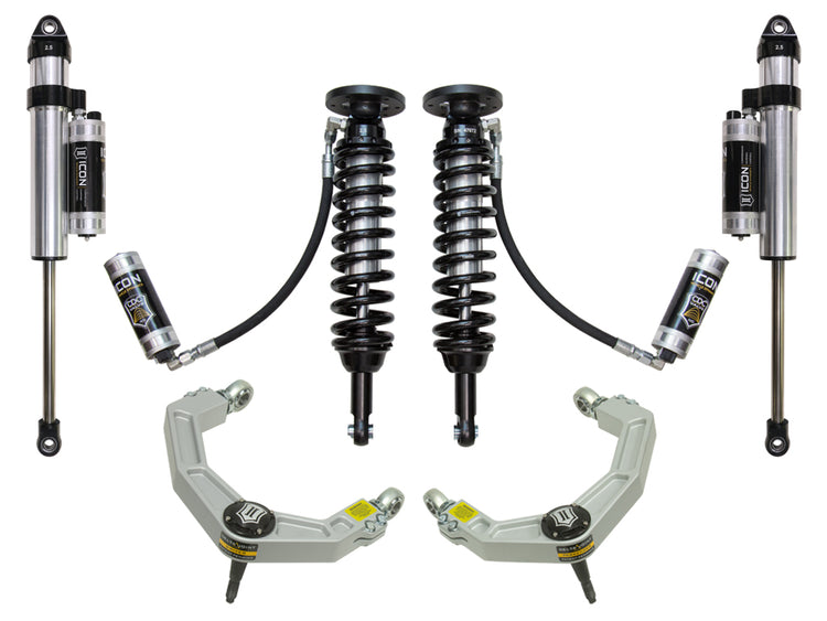 ICON 2009-2013 Ford F-150 4WD, 1.75-2.63" Lift, Stage 5 Suspension System, Billet
