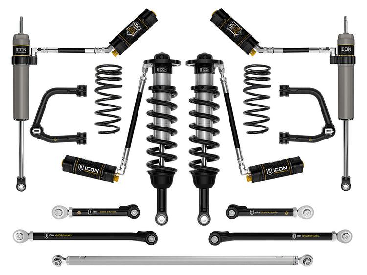 ICON 2025-2026 Toyota 4Runner 2WD, 1.25-3" Lift, Stage 10 Suspension System, Tubular