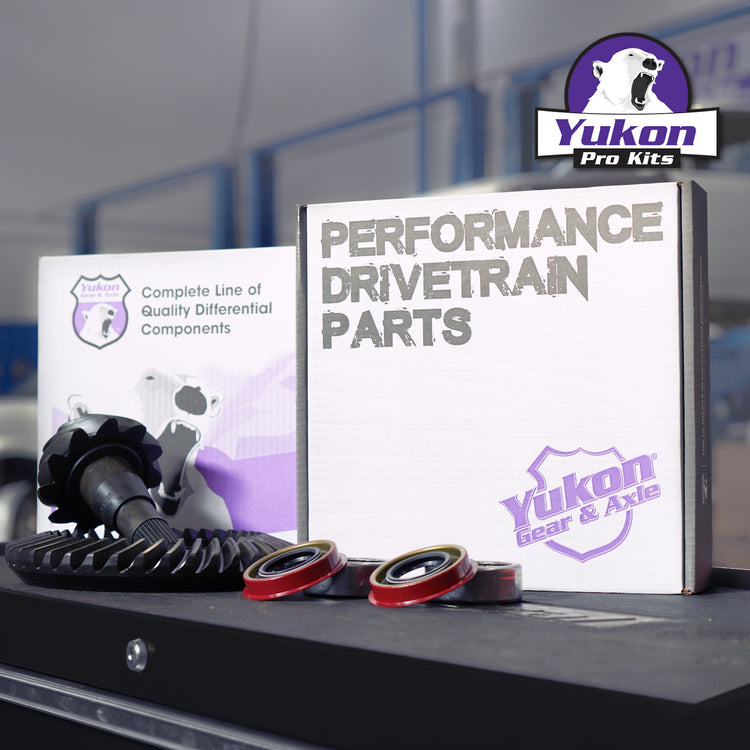 8.8" Ford 3.31 Rear Ring & Pinion, Install Kit, 2.53" OD Axle Bearings & Seals