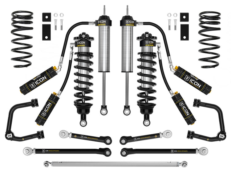 ICON 2023-2025 Toyota Sequoia, 3-4.25" Lift, Stage 2 3.0 Suspension System, Tubular, CDCV