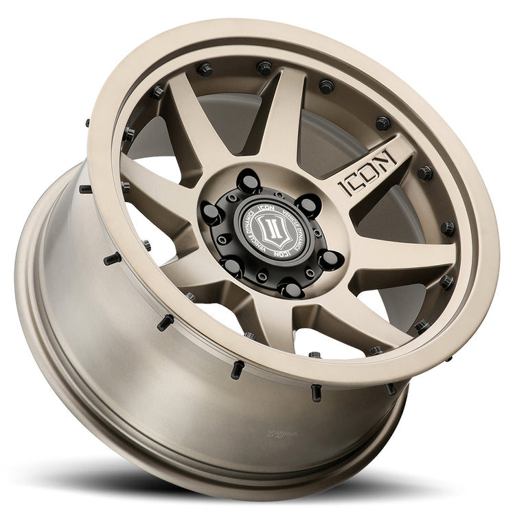 ICON Alloys Rebound Pro, Bronze, 17 x 8.5 / 5 x 150, 25mm Offset, 5.75" BS