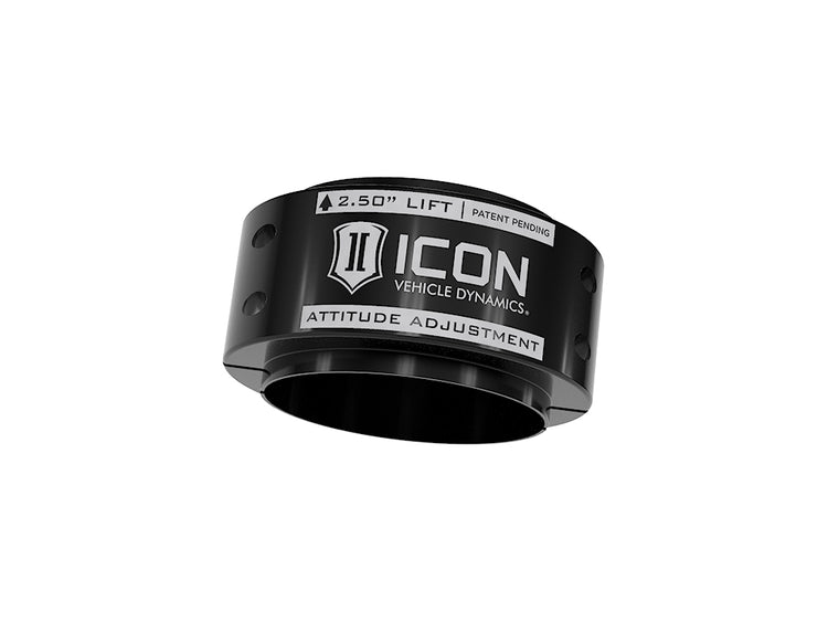ICON Alloys 2021-2025 Ford F-150 Raptor, .5-2.5" Lift, Front, Attitude Adjustment Collar Leveling Kit