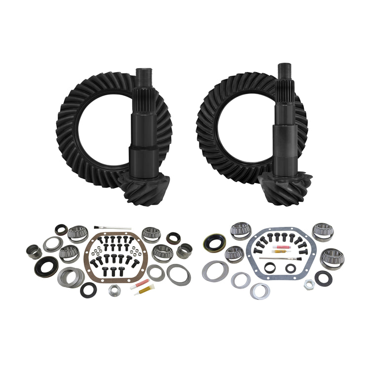 Yukon Gear & Install Kit Package for Jeep JK, Non-Rubicon, 4.88 Ratio
