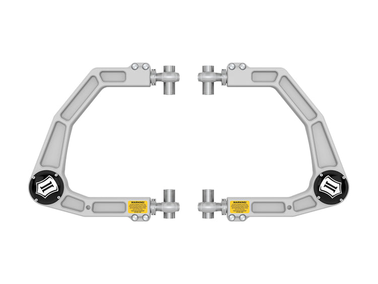 ICON 2024-2026 Toyota Tacoma/2024-2026 Toyota Land Cruiser 250 Series/2024-2026 Lexus GX550/2025-2026 Toyota 4Runner, Front, Billet Upper Control Arms w/ Delta Joint Pro