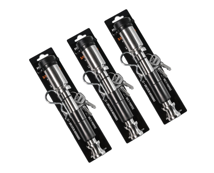 BulletProof 5/8" Locking Pin, 3-Pack Keyed Alike
