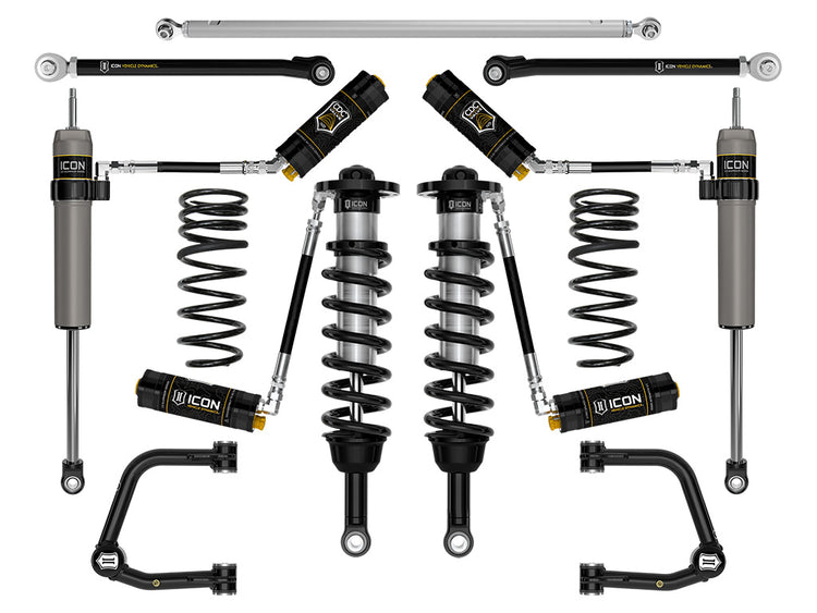 ICON 2025-2026 Toyota 4Runner 2WD, 1.25-3" Lift, Stage 8 Suspension System, Tubular