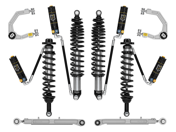 ICON 2021-2026 Ford Bronco, Sasquatch, 2-3" Lift, Stage 6 Suspension System, CDXS, Billet
