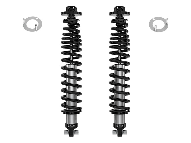 ICON 2021-2026 Ford Bronco, Rear, 1.25-3” Lift, V.S. 2.5 Series Coilover Kit, Internal Reservoir, Heavy Rate Springs, Pair