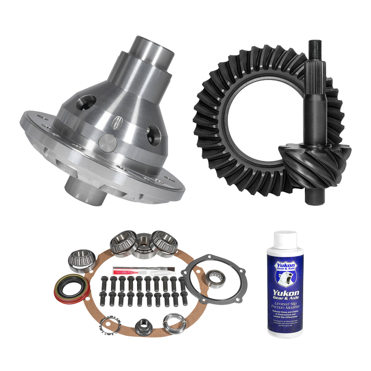 Yukon Muscle Car Limited Slip & Re-Gear Kit for Ford 9”, 28 spline, 4.11 ratio