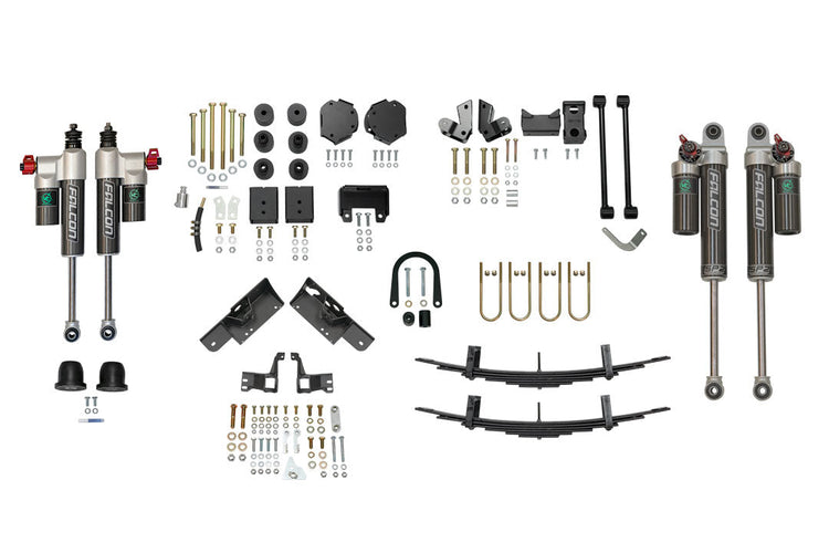 Van Compass Stage 6.3 - Sprinter 2500 4X4, 19-22 - 2 Inch Lift - Falcon 3.3 Shocks, Light/Mid Tune