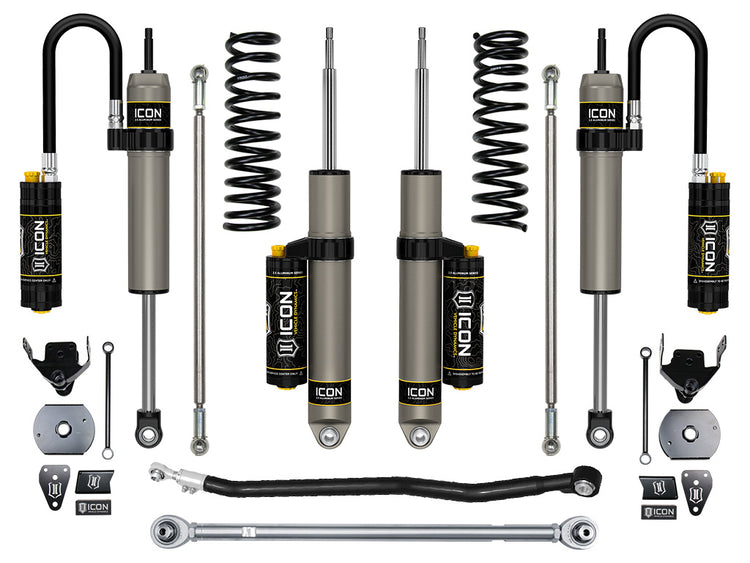 ICON 2014-2026 Ram 2500 4WD, Diesel, OEM Air Spring Rear, 4.5" Lift, Stage 3 Suspension System