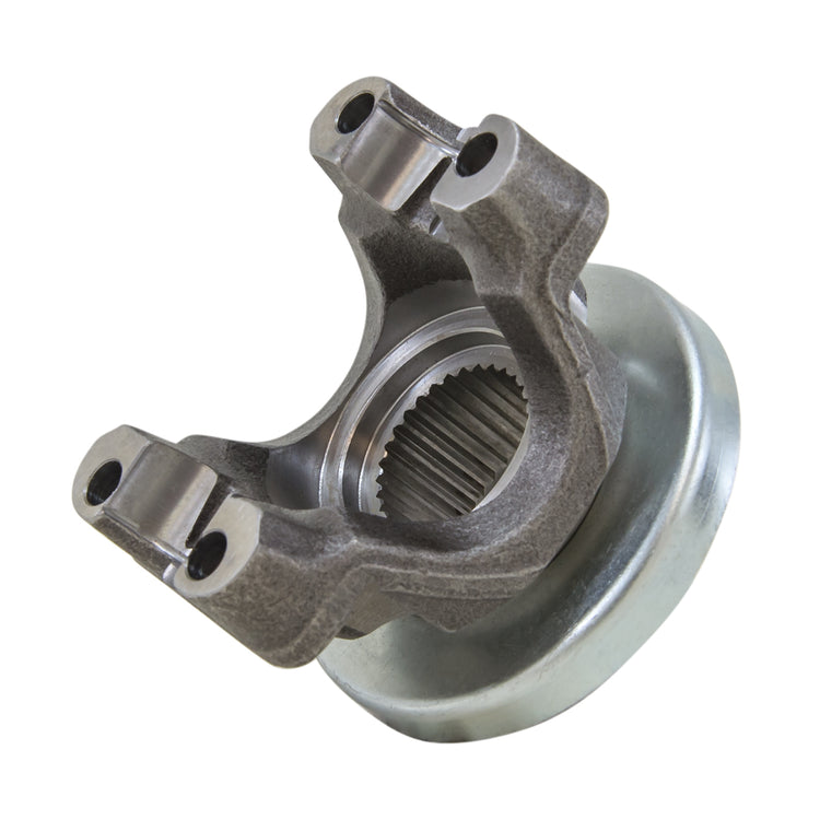 Yukon yoke for GM 12 bolt car & truck, 1310 u/joint size, u-bolt design.