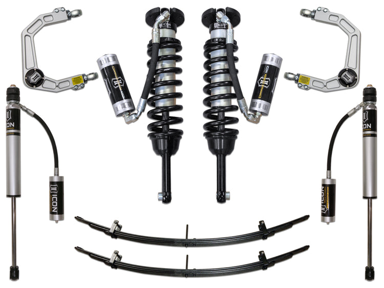 ICON 2005-2015 Toyota Tacoma 0-3.5" Lift/2016-2023 Tacoma 0-2.75" Lift, Stage 4 Suspension System, Billet
