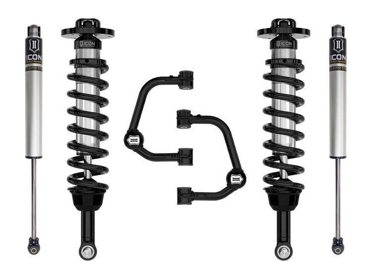 ICON 2021-2025 Ford F-150 Tremor, 2.5-3" Lift, Stage 1 Suspension System, Tubular