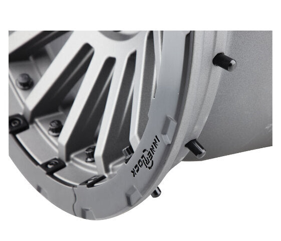 ICON Alloys Hammer Pro, Charcoal, 17 x 8.5 / 6 x 5.5, 0mm Offset, 4.75" BS