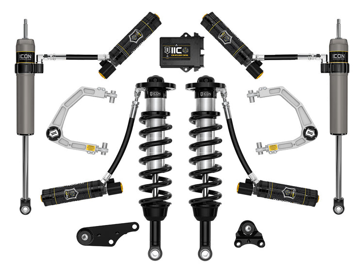 ICON 2024-2026 Toyota Tacoma 1.25-3" Lift, Stage 6 Suspension System, Billet