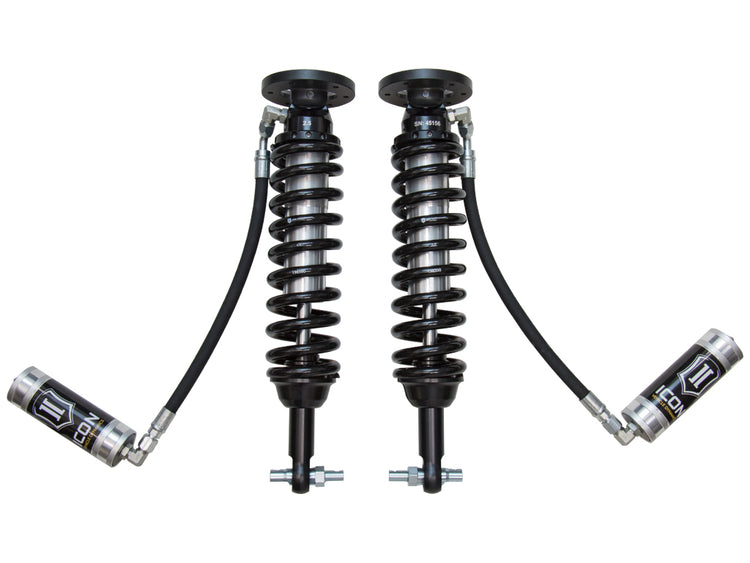 ICON 2014 Ford F-150 4WD, 1.75-2.63” Lift, Front, V.S. 2.5 Series Coilover Kit, Remote Reservoir