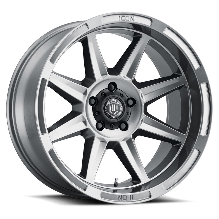 ICON Alloys Bandit, Gun Metal, 20 x 10 / 5 x 150, -24mm Offset, 4.5" BS