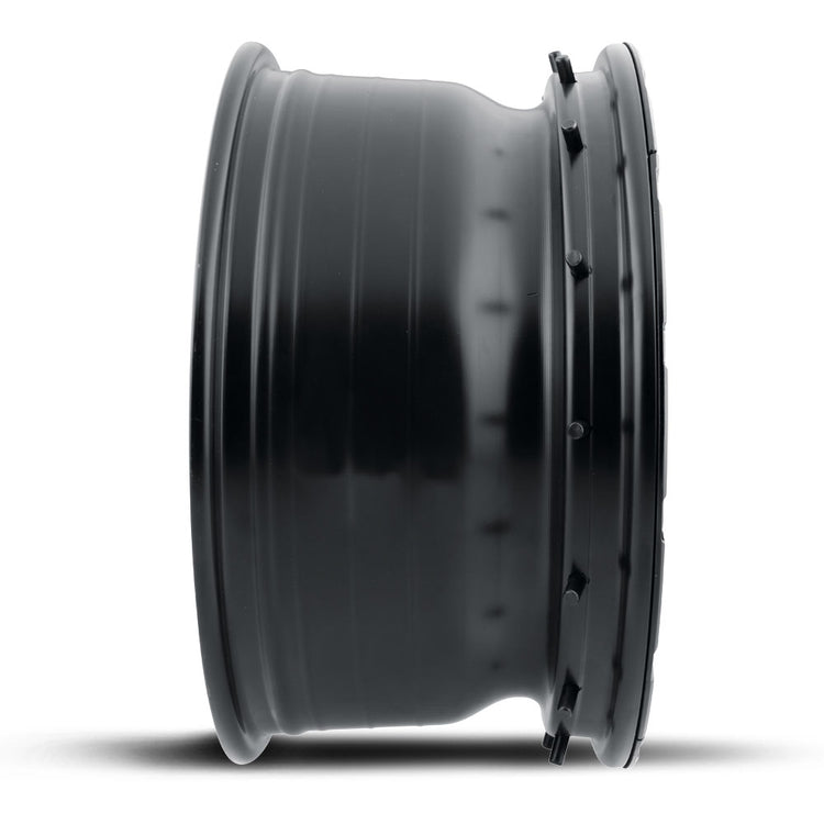 ICON Alloys Hammer Pro, Satin Black, 17 x 8.5 / 6 x 5.5, 25mm Offset, 5.75" BS