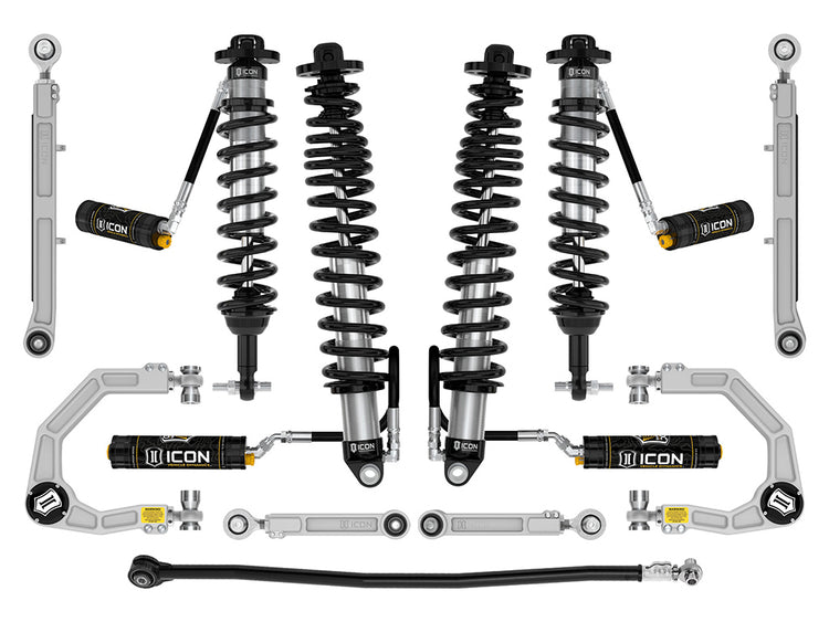 ICON 2021-2026 Ford Bronco, Sasquatch, 2-3" Lift, Stage 7 Suspension System, CDCV, Billet