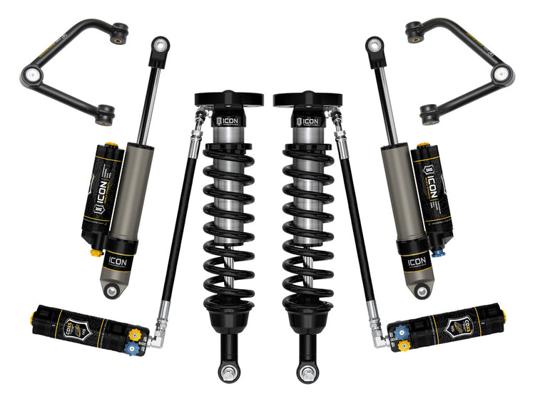 ICON 2019-2026 Chevrolet Silverado 1500/GMC Sierra 1500, 1.5-3.5" Lift, Stage 5 Suspension System, Tubular