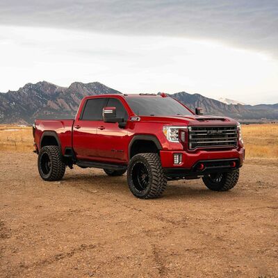 Cognito 4-Inch Performance Lift Kit with Cognito 2.0 RR Shocks & SM Series UCAs for 2020-2026 Silverado/Sierra 2500/3500 2WD/4WD