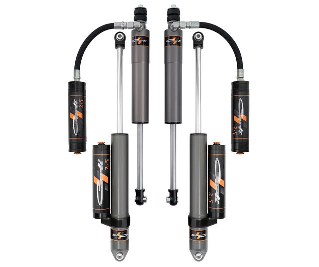 Carli Pathfinder 2.5 Level Height Shock Package, 13-24 Ram 3500, Includes reservoir mounts