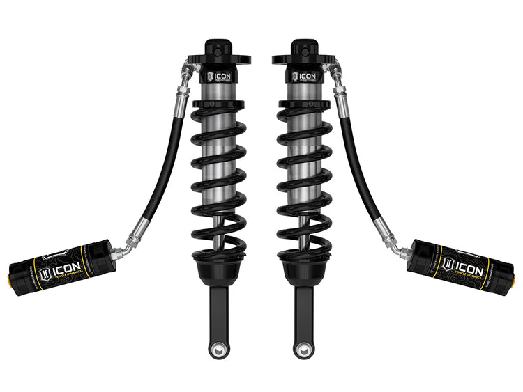 ICON 2005-2023 Toyota Tacoma, 0-3.5"/0-2.75" Lift, Front, V.S. 2.5 Series Coilover Kit, Extended Travel, Remote Reservoir, Pair