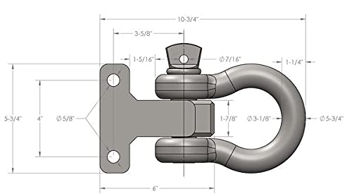 Bulletproof Extreme Duty Shackle Attachment