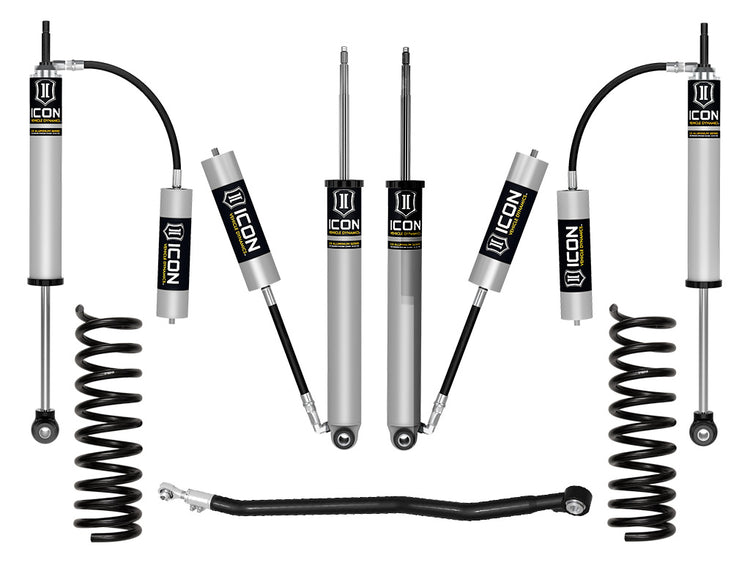 ICON 2014-2026 Ram 2500 4WD, Diesel, OEM Air Spring Rear, 2.5" Lift, Stage 2 Suspension System