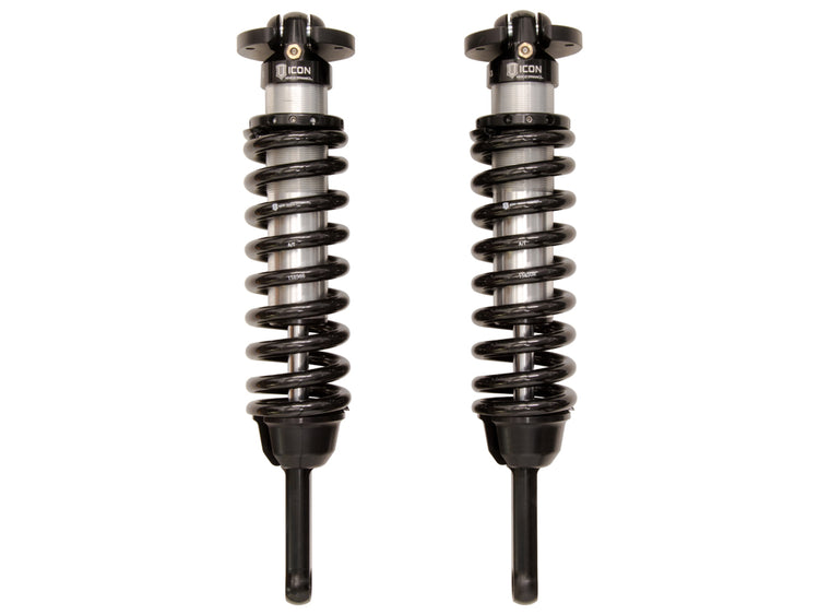 ICON 2005-2023 Toyota Tacoma, 0-3.5"/0-2.75" Lift, Front, V.S. 2.5 Series Coilover Kit, Internal Reservoir, 700 lbs/in Coils, Pair