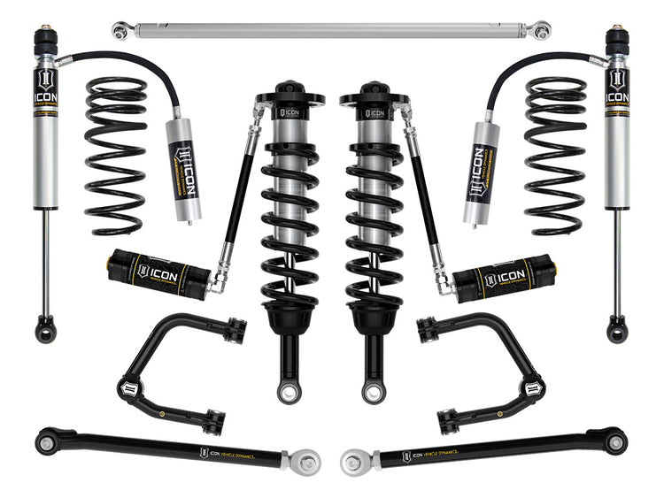 ICON 2025 Toyota 4Runner 2WD, 1.25-3" Lift, Stage 4 Suspension System, Tubular
