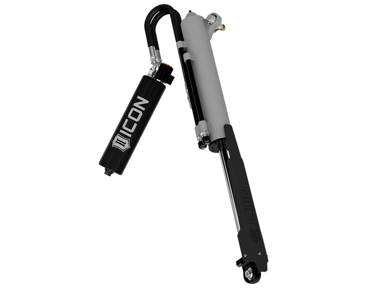 ICON 2021-2025 Ford F-150 Raptor, Driver Rear, V.S. 3.0 Series Zeta Bypass RXT Shock Absorber, Remote Reservoir w/ CDEV