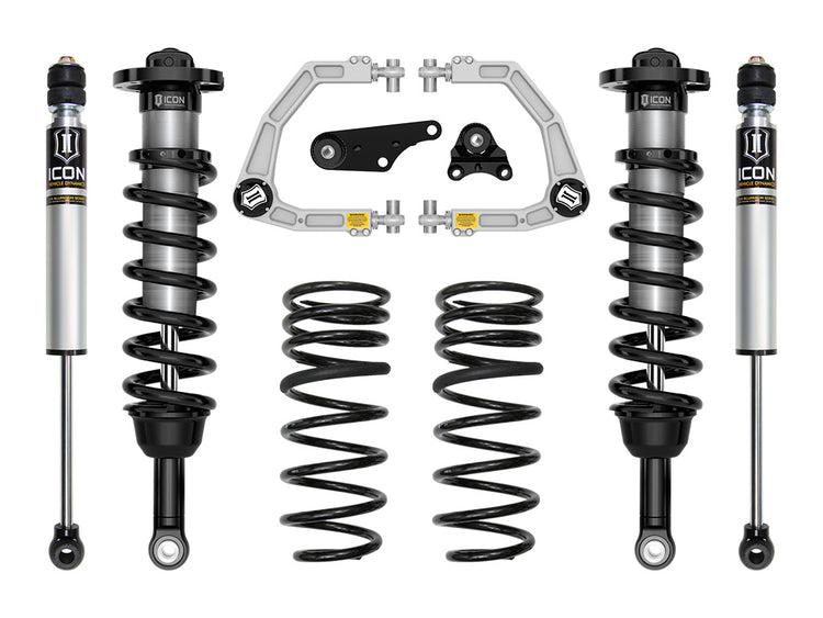 ICON 2025-2026 Toyota 4Runner 4WD, 1.25-3" Lift, Stage 2 Suspension System, Billet