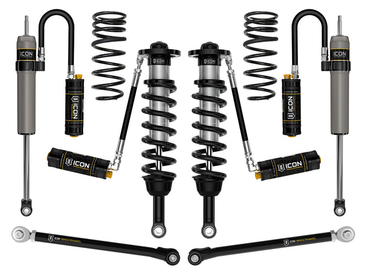 ICON 2023-2025 Toyota Sequoia TRD Pro, 1-2.5" Lift, Stage 6 2.5 Suspension System, Tubular