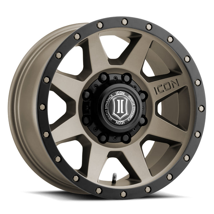 ICON Alloys Rebound HD, Bronze, 18 x 9 / 8 x 170, 6mm Offset, 5.25" Backspace