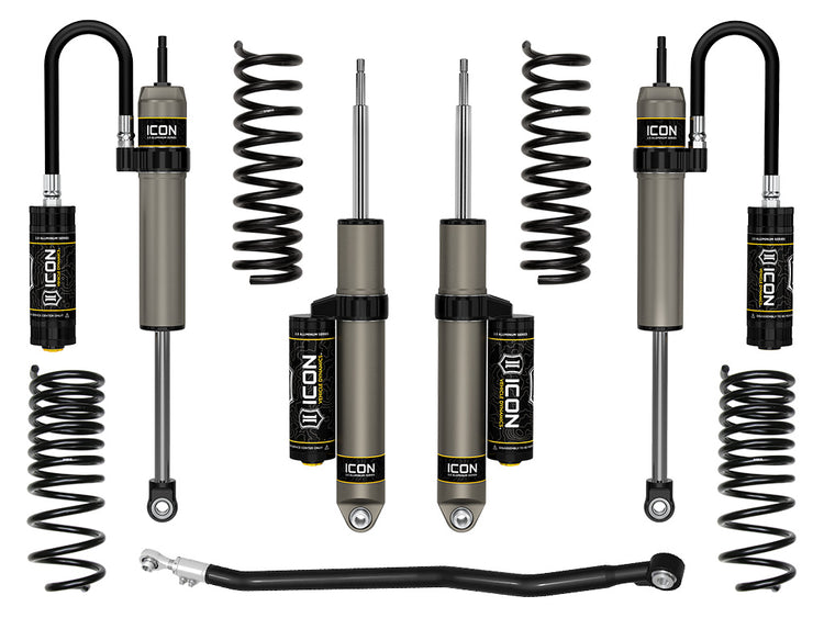 ICON 2014-2026 Ram 2500 4WD, Diesel, Coil Spring Rear, 2.5" Lift, Stage 3 Suspension System, w/ Performance Rear Coil Springs