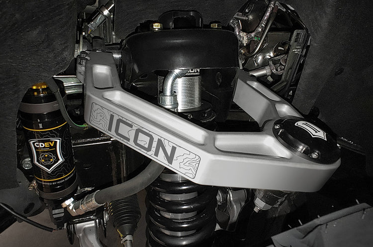 ICON 2021-2026 Ford Bronco, Non-Sasquatch, 3-4" Lift, Stage 8 Suspension System, Billet