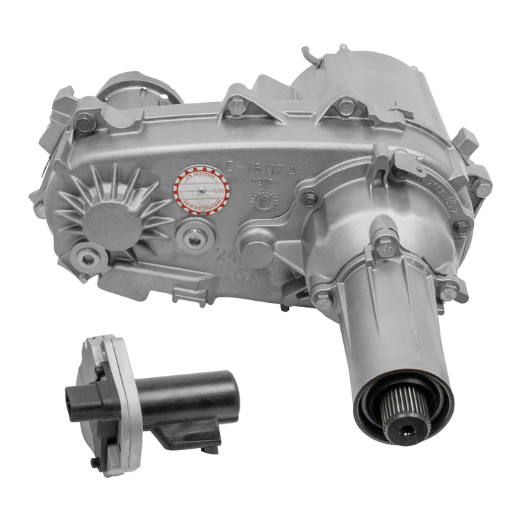 Remanufactured NP133 Transfer Case, 2003 Dodge Durango, Single Speed, Option Code DH6, Electric Shift, With Shift Motor