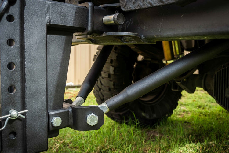 BulletProof Frame-Mounted Hitch Stabilizer Bars