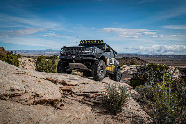ICON Impact Armor 2021-2023 Ford Bronco Pro Series Front Winch Bumper