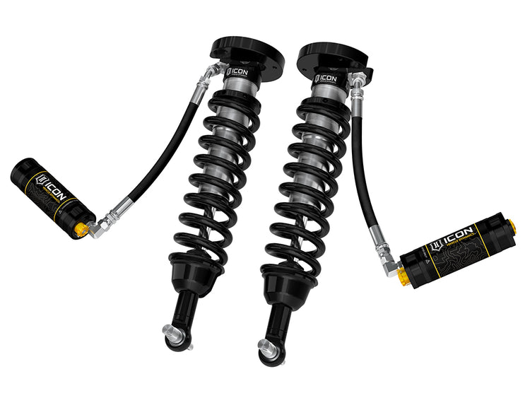 ICON 2019-2026 Chevrolet Silverado1500/GMC Sierra 1500, 1.5-3.5” Lift, Front, V.S. 2.5 Series Coilover Kit, Extended Travel, Remote Reservoir w/ CDCV, Pair