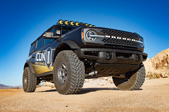 ICON 2021-2023 Ford Bronco, Front, 1.5-4” Lift, V.S. 2.5 Series Coilover Kit, Internal Reservoir