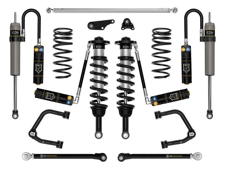 ICON 2025-2026 Toyota 4Runner 4WD, 1.25-3" Lift, Stage 9 Suspension System, Tubular