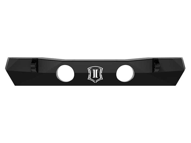 ICON Impact Comp Series 2007-18 Jeep Wrangler JK Front Bumper w/Fogs & Tabs
