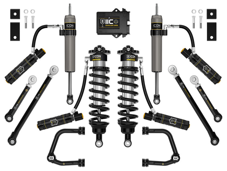 ICON 2022-2026 Toyota Tundra, 2-3.25" Lift, Stage 4, 3.0 Suspension System, Tubular