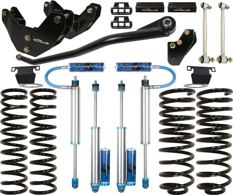 Carli Pintop 2.5 Suspension System, Base, 3.25” Lift, 14-22 Ram 2500, Coil Rear